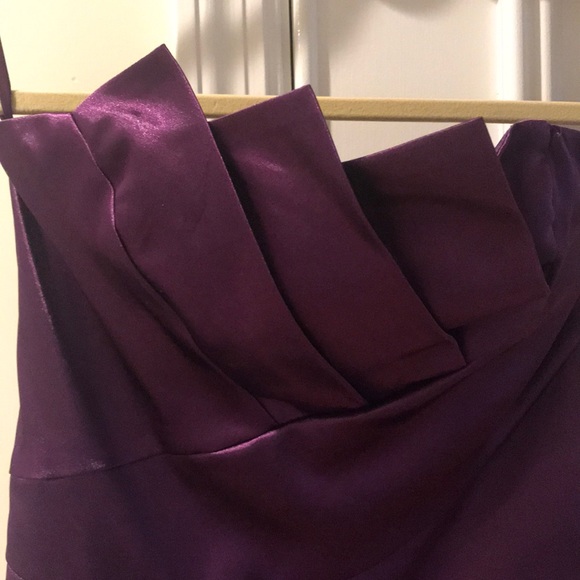 Royal purple dress - Picture 2 of 4